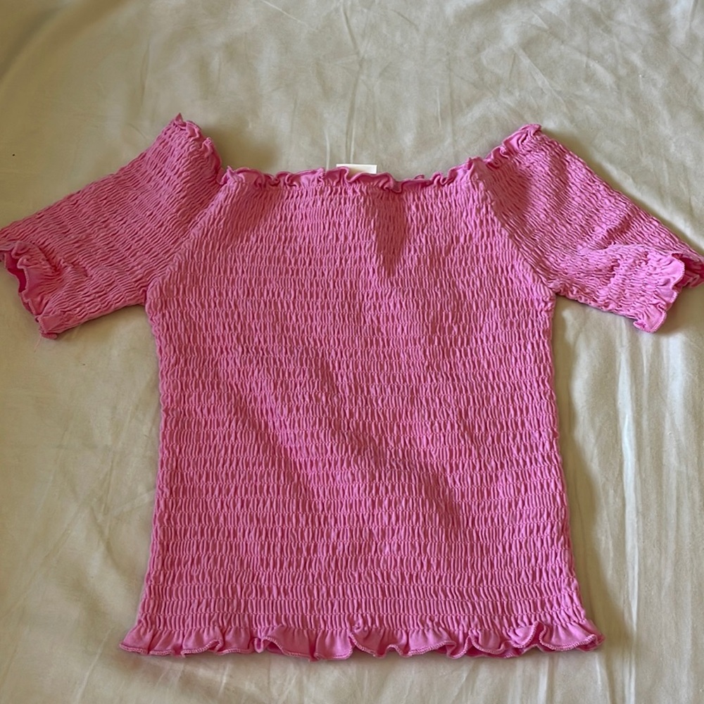 Pink top